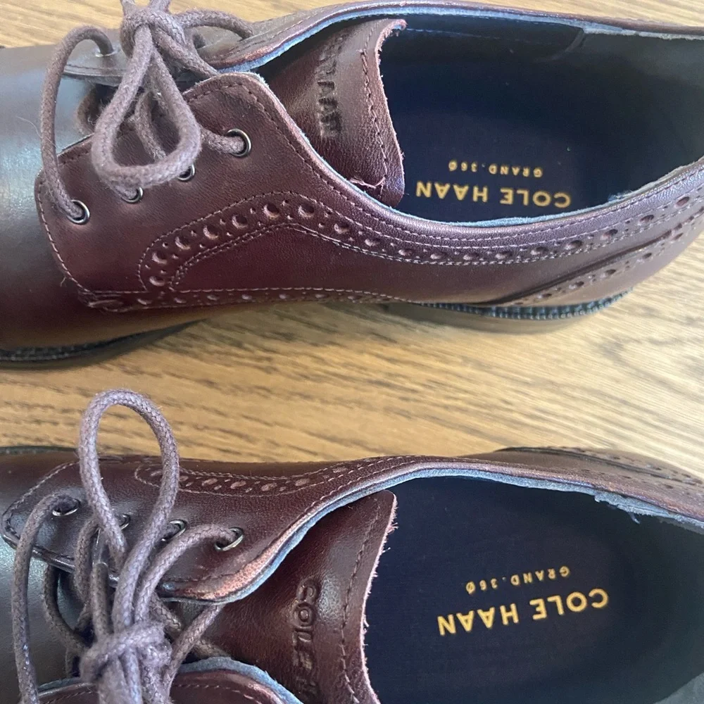 Like new - Cole Haan Captoe Oxfords Dress Shoe M Size 8 - Picture 6 of 6